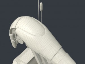 battle droid rigged 3D मॉडल