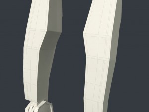 battle droid rigged 3D मॉडल
