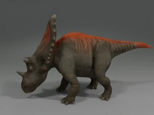 uthaceratops rigged 3D Model