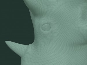 uthaceratops rigged Modello 3D