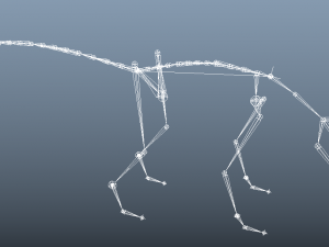 uthaceratops rigged Modello 3D
