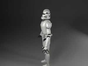soldato clone truccato Modello 3D