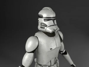 soldato clone truccato Modello 3D