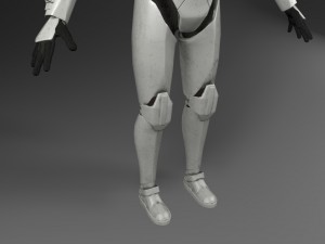 clone trooper rigged 3D 모델