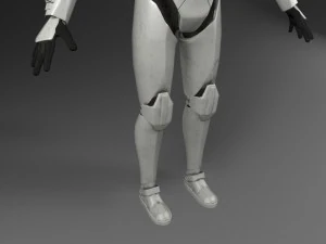 soldato clone truccato Modello 3D