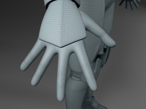 clone trooper rigged 3D 모델