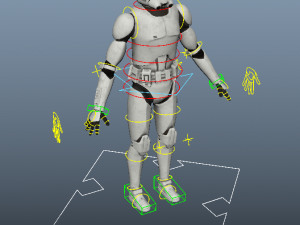 clone trooper rigged 3D 모델