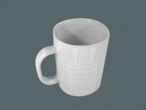 mug 3D मॉडल