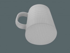 mug 3D मॉडल