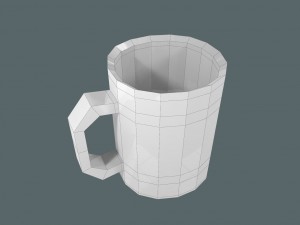 mug 3D मॉडल