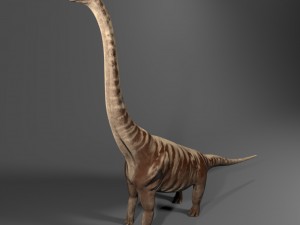 supersaurus rigged 3D मॉडल