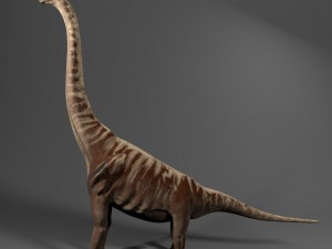 supersaurus rigged 3D मॉडल