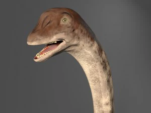 supersaurus rigged 3D Model