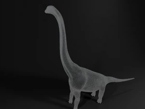 supersaurus rigged 3D Model