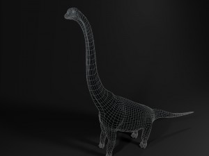 supersaurus rigged 3D मॉडल
