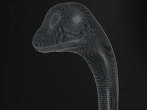 supersaurus rigged 3D Model