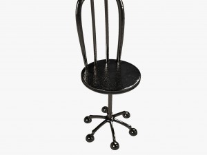 metallic chair 3D Model