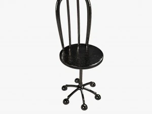 sedia metallica Modello 3D