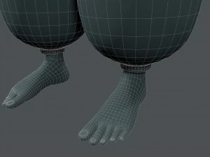 princess jasmine rigged 3D Model