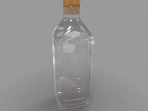 Flasche 3D Modell