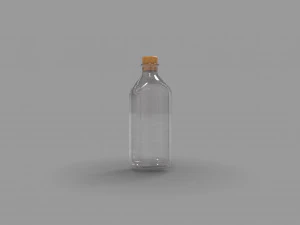 Flasche 3D Modell