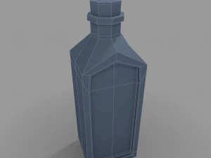 Flasche 3D Modell