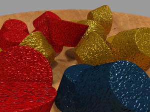 bowl with candy 3D Model