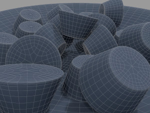 bowl with candy 3D मॉडल