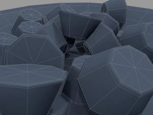 bowl with candy 3D Model