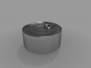 tinned goods Model 3D
