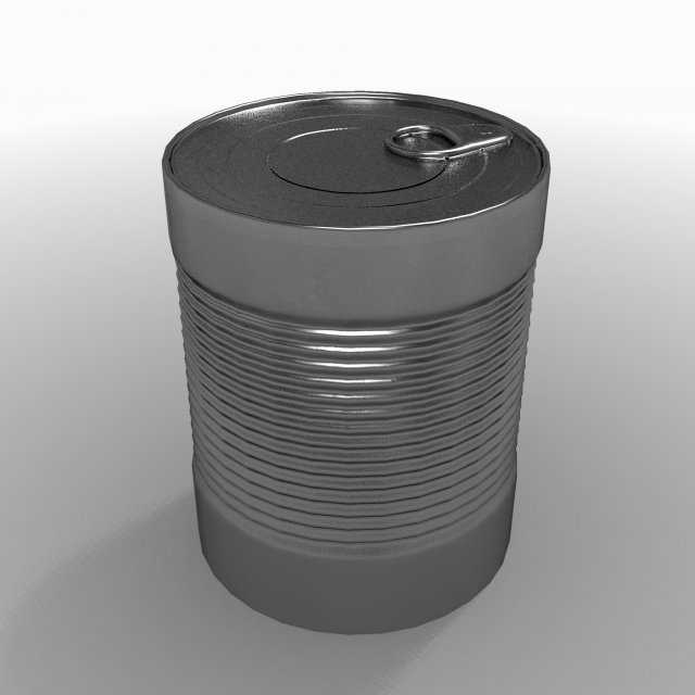 tinned goods 3D मॉडल .c4d .max .obj .3ds .fbx .stl .blend 