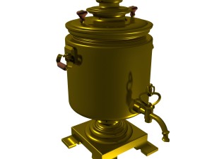 samovar Modelo 3D