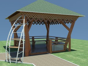 alcove 3D 모델