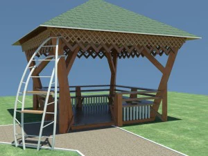 घिरौची 3D मॉडल