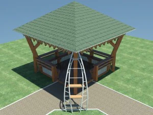 alcove 3D Model