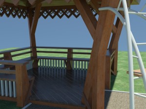 alcove Modèle 3D