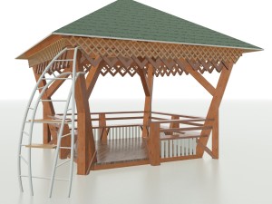 alcove Modèle 3D