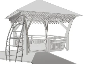 alcove 3D Model