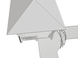 alcove Modèle 3D
