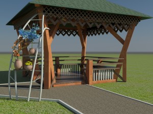 alcove Modèle 3D