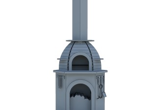 grill oven Modèle 3D