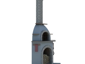 grill oven Modèle 3D