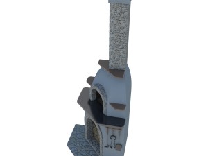 grill oven Modèle 3D