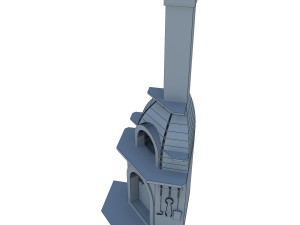 grill oven Modèle 3D