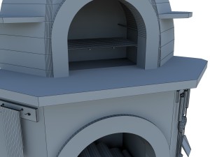 grill oven Modèle 3D