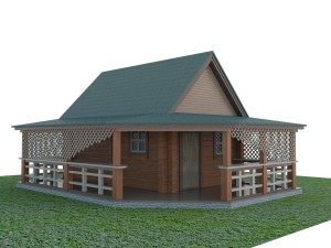 lodge country 3D Model