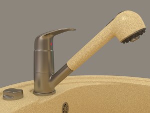 kitchen sink Model 3D