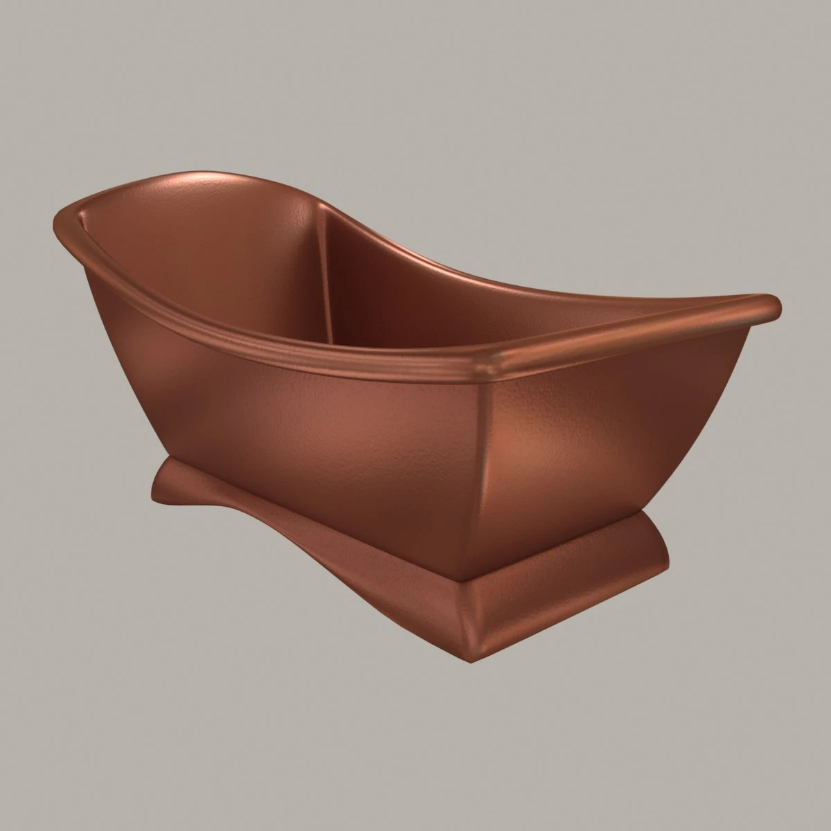 modelo de um banho de cobre moderno Modelo 3D .c4d .max .obj .3ds .fbx .stl .blend 