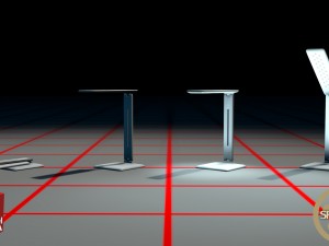 led lamp - source filmmaker ready 3D Model