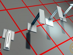 led lamp - source filmmaker ready 3D Model